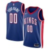 Maillot Basket Homme Sacramento Kings Personnalisé 2024-25 Nike City Edition Bleu Swingman